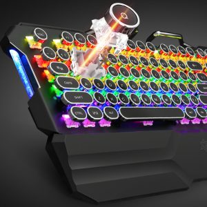 OGG - Retro-Z Typewriter Mechanical Gaming Keyboard 2019 premium switches