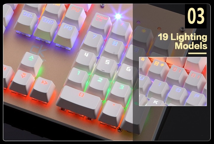 X-ultimate multi-color lighting modes